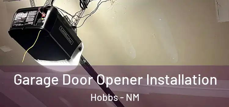  Garage Door Opener Installation Hobbs - NM