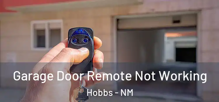  Garage Door Remote Not Working Hobbs - NM